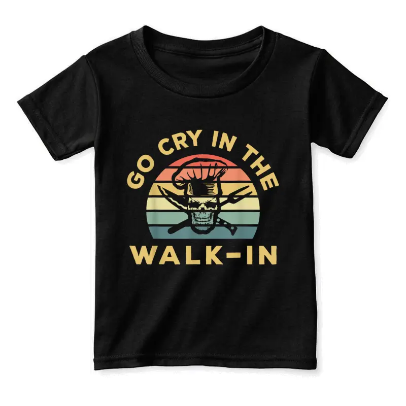 Vintage Cooking Gift Idea Cooking Professional Restaurant Cooking Toddler Staple T-Shirt