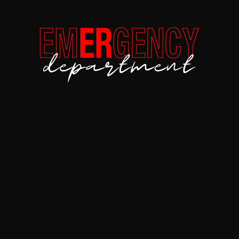 Emergency Room Er Rn Nurse Department Healthcare Nursing Unisex Staple T-Shirt