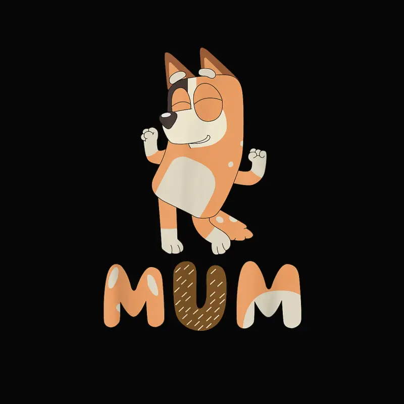 Mum Tan Blue Heeler Dog Toddler Staple T-Shirt