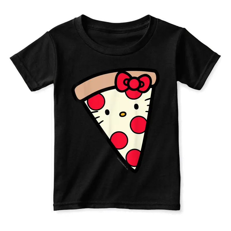 Hello Kitty Pizza Slice Tee Shirt Toddler Staple T-Shirt