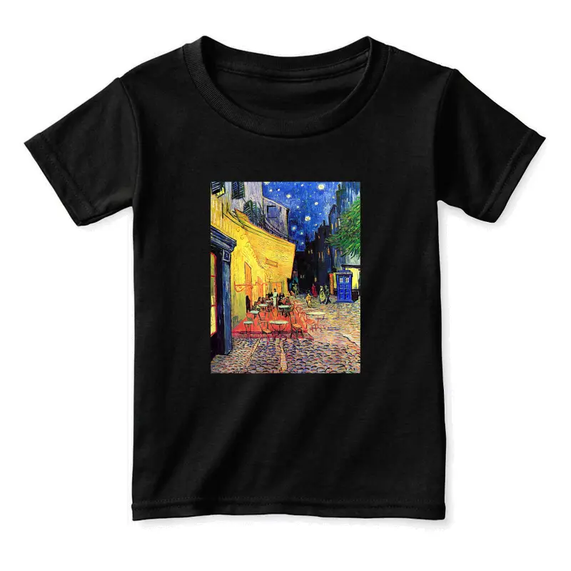 Cafe Terrace At Night Doctor Visit Toddler Staple T-Shirt