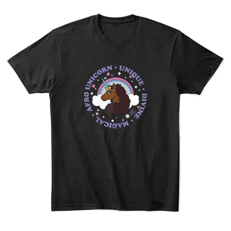 Unique Divine Magical Unique Cute Portrait Unisex Staple T-Shirt