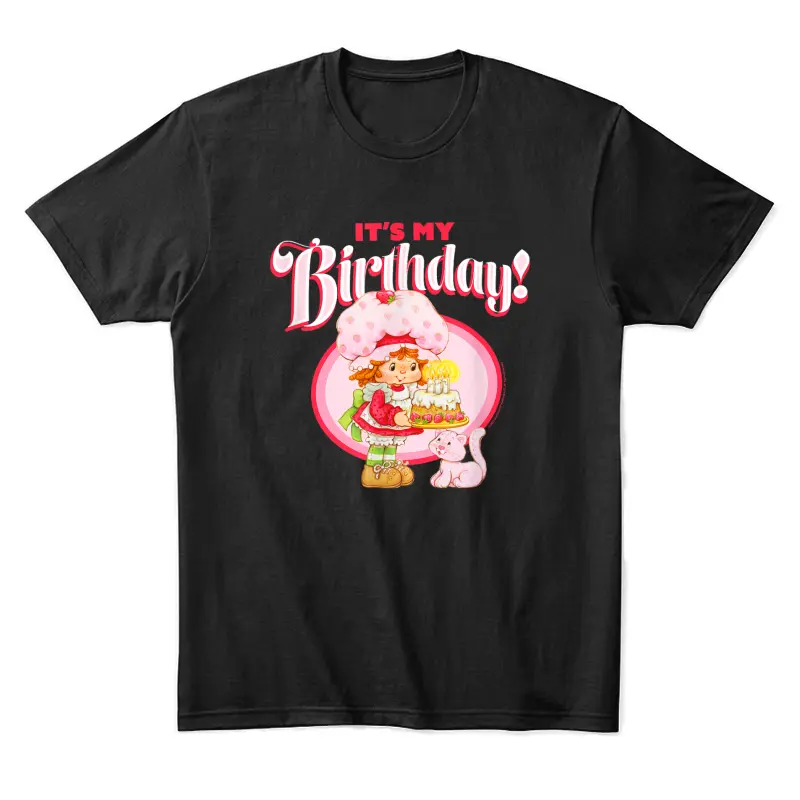 Strawberry Shortcake It's My Birthday Vintage Sweetie Unisex Staple T-Shirt
