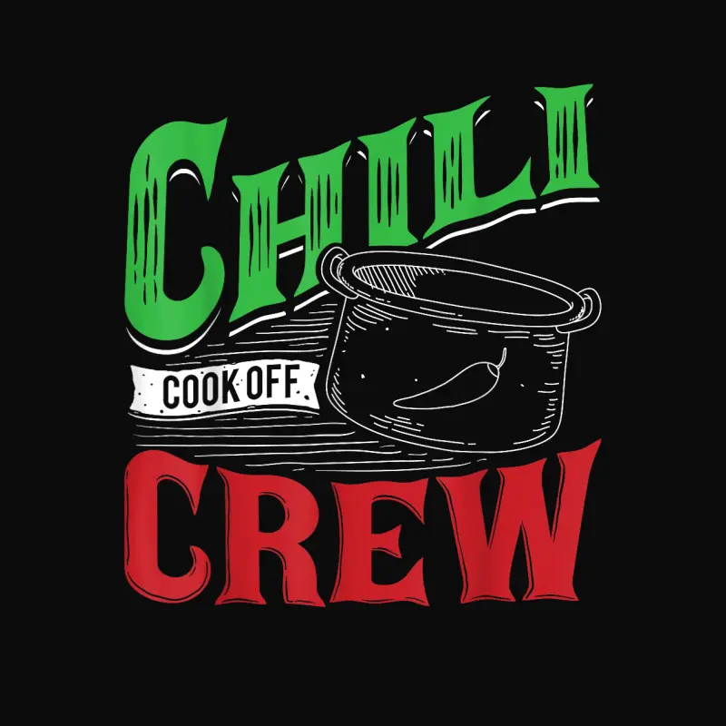 Chili Cook Off Crew Cooking Competition Winning Team Award Unisex Staple T-Shirt