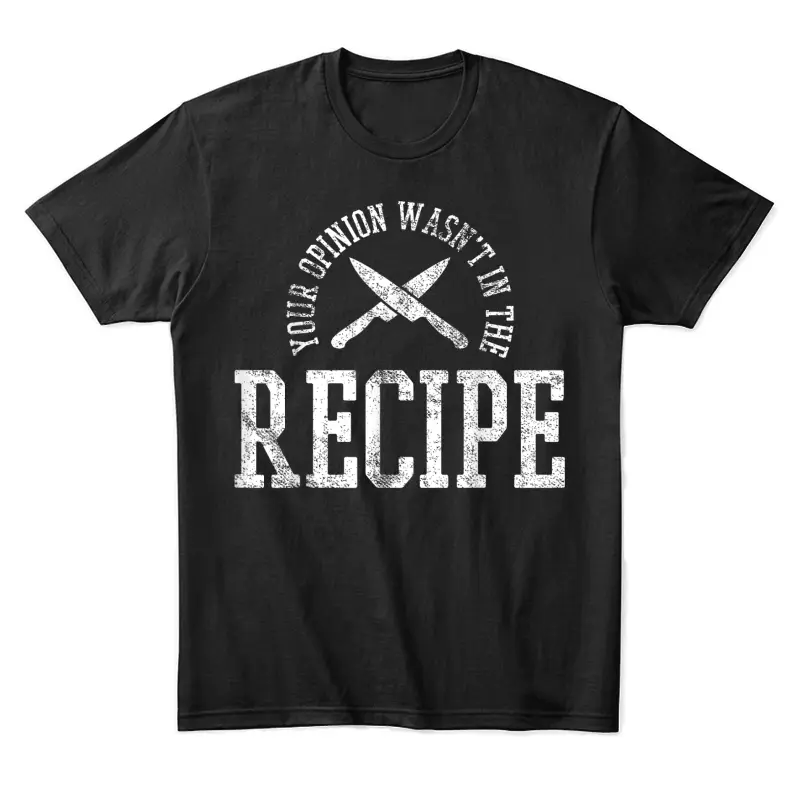 Chef Cook Knife Cooking Sarcastic Unisex Staple T-Shirt