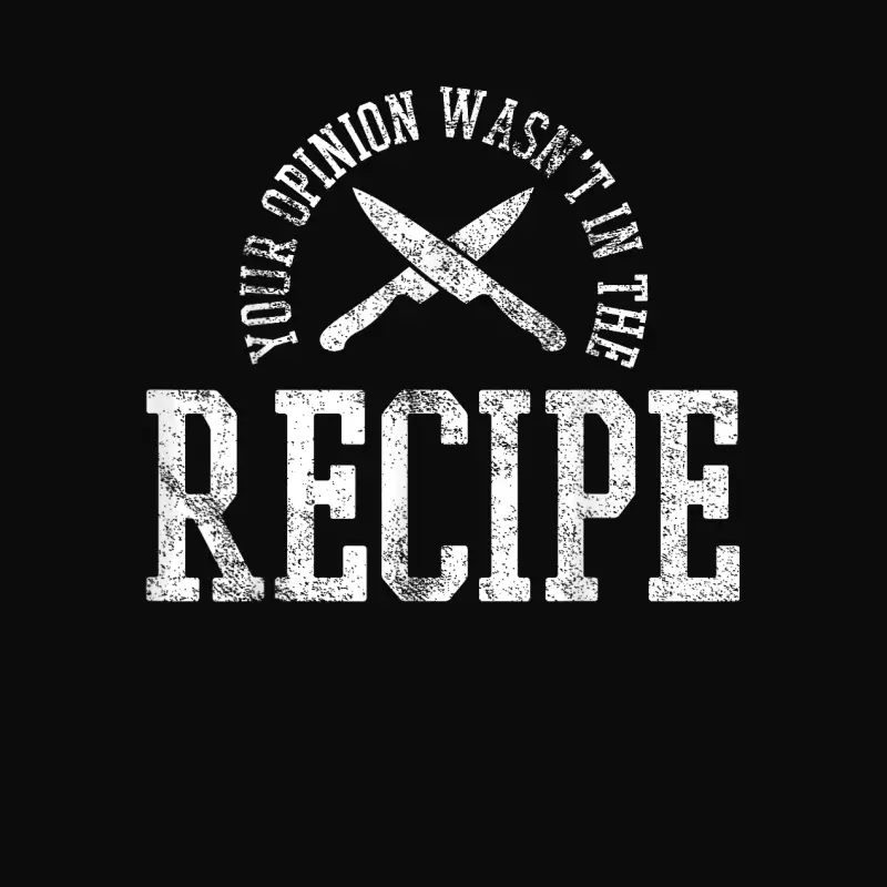 Chef Cook Knife Cooking Sarcastic Unisex Staple T-Shirt