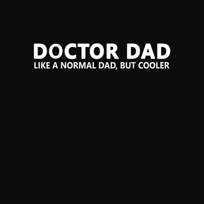 Funny Doctor Father Doctor Dad Unisex Staple T-Shirt