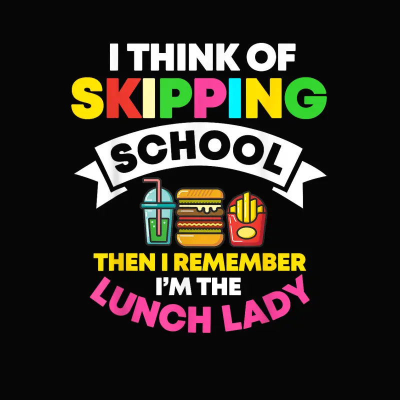 Lunch Lady School Cook Food Service Worker Cafeteria Crew Toddler Staple T-Shirt