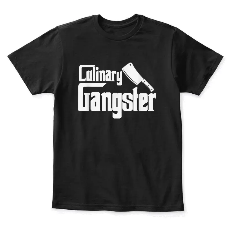 Culinary Gangster Funny Restaurant Cook Chef Youth Staple T-Shirt