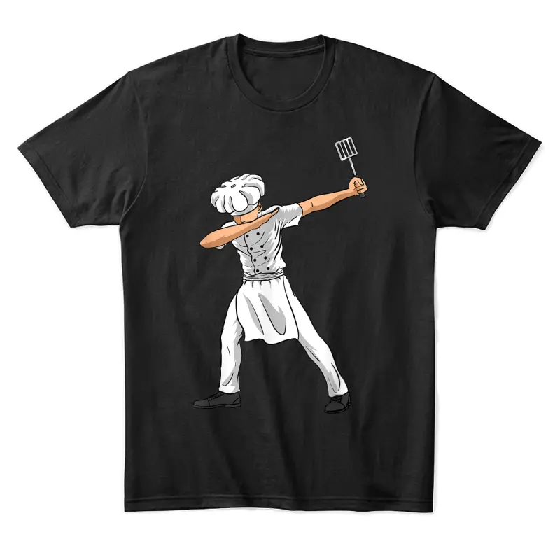 Chef Dabbing Culinary Sous-Chef Cuisine Kitchen Chief Cook Unisex Staple T-Shirt