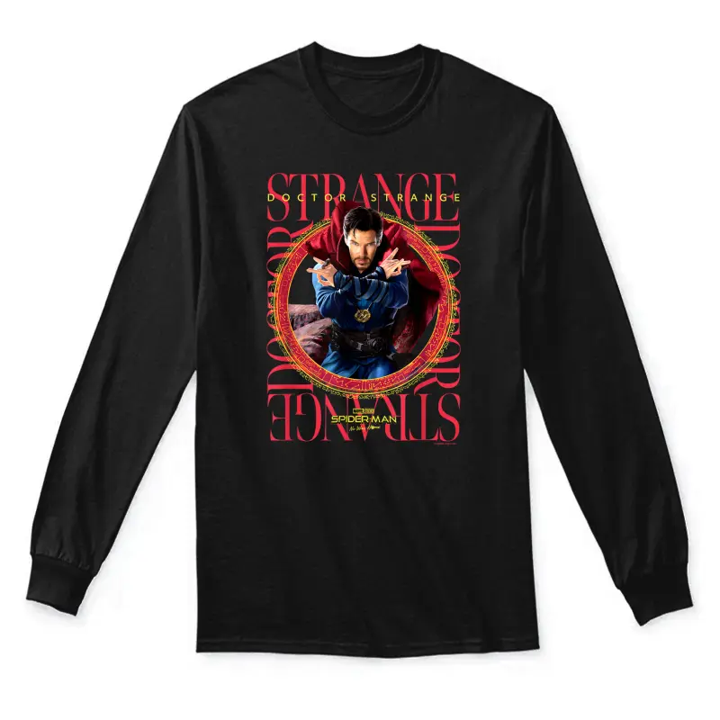 Marvel Spider-Man No Way Home Doctor Strange Box Up Unisex Long Sleeve T-Shirt