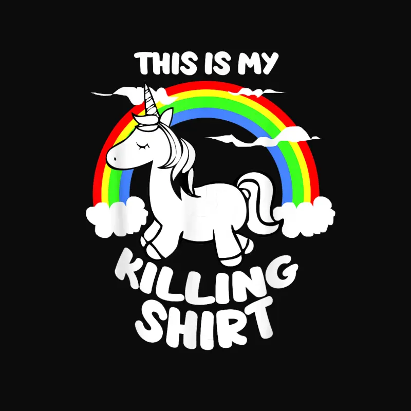 This Is My Killing Unicorn Unisex Staple T-Shirt