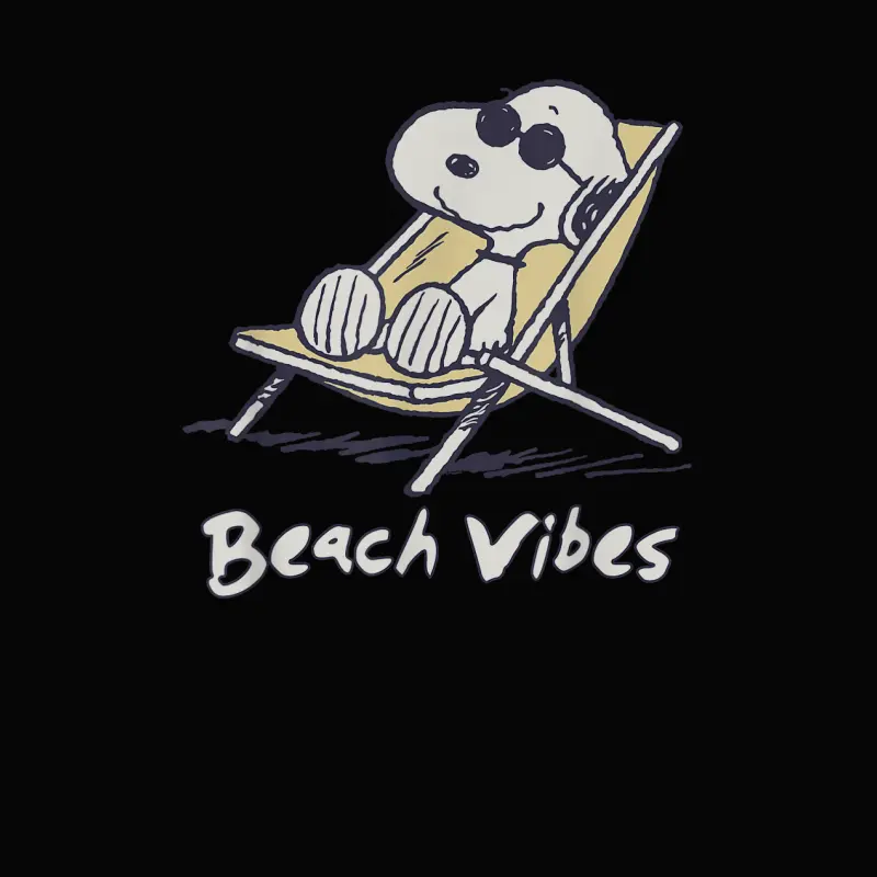Peanuts Snoopy Beach Vibes For The Whole Family! Toddler Staple T-Shirt