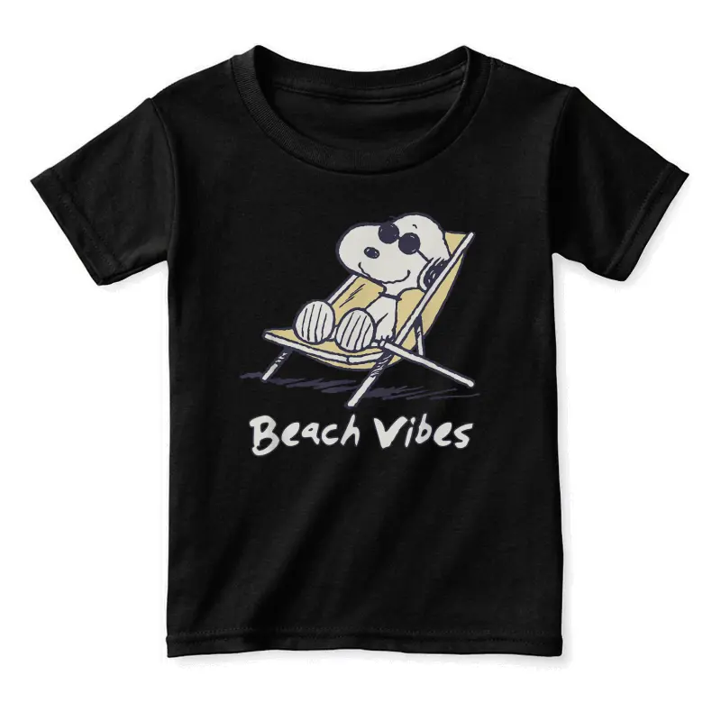 Peanuts Snoopy Beach Vibes For The Whole Family! Toddler Staple T-Shirt