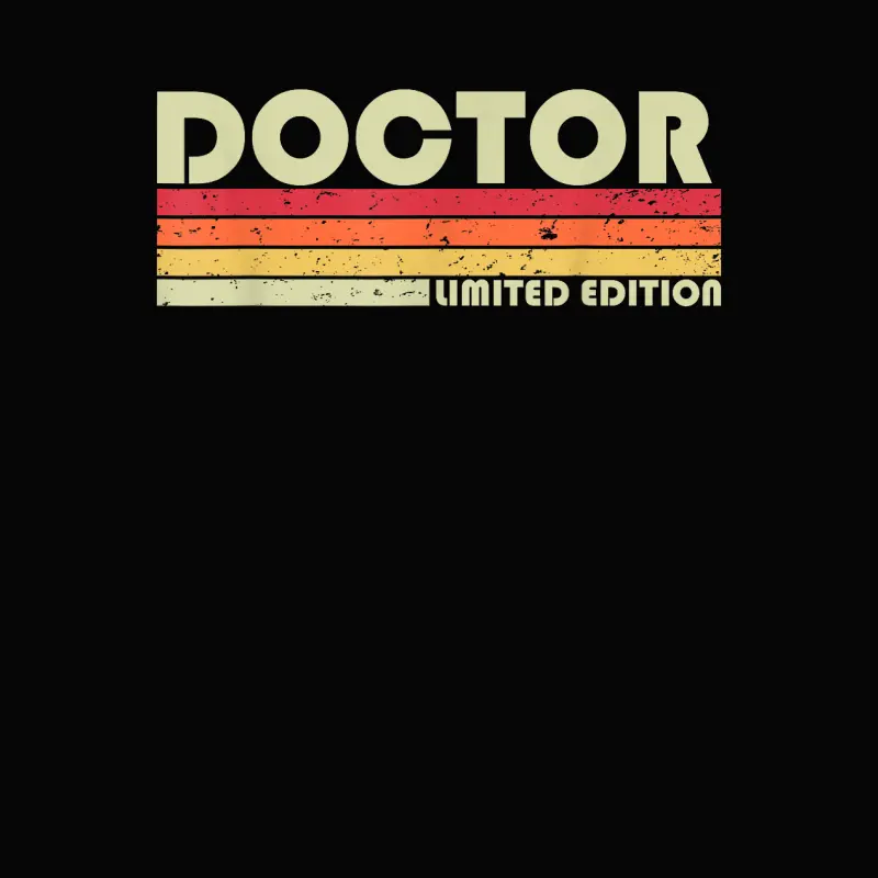 Doctor Funny Job Title Profession Birthday Worker Idea Toddler Staple T-Shirt