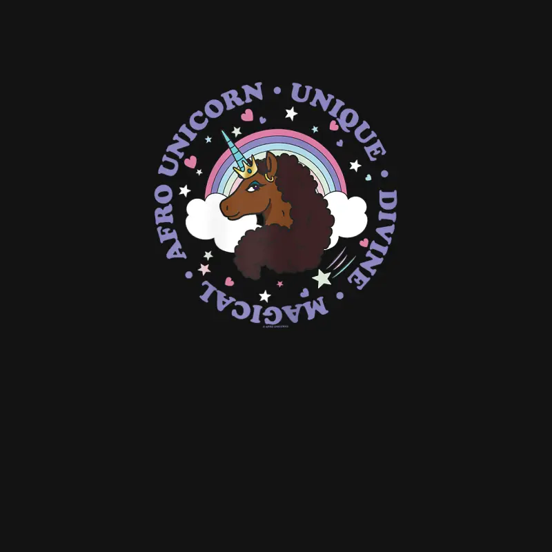 Unique Divine Magical Unique Cute Portrait Youth Staple T-Shirt