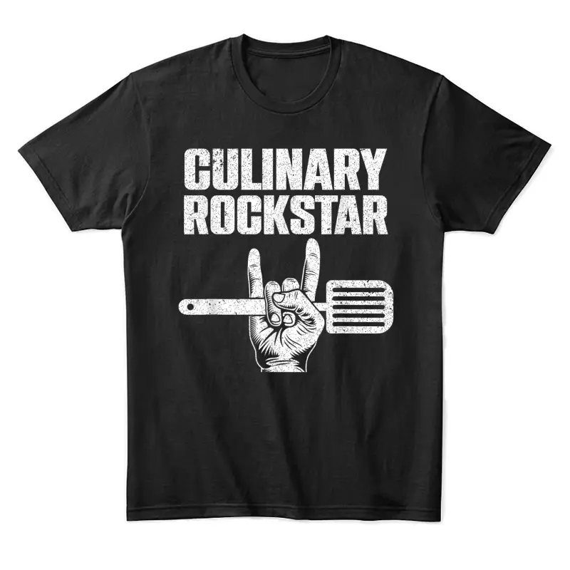 Funny Culinary Design For Men Women Chef Cook Culinary Lover Unisex Staple T-Shirt