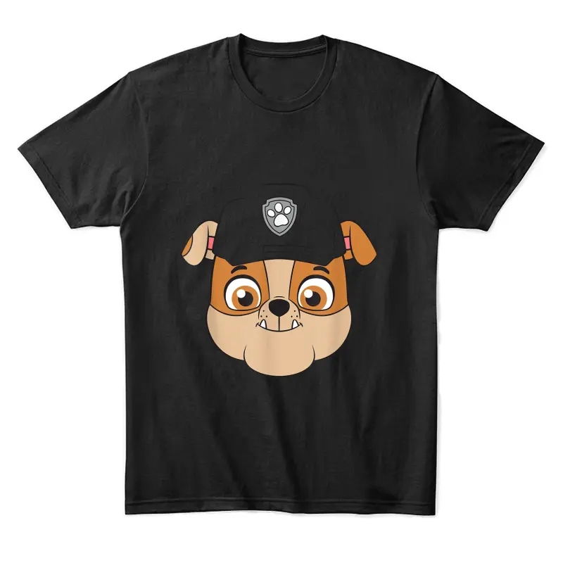 Paw Patrol Rubble Face Unisex Staple T-Shirt