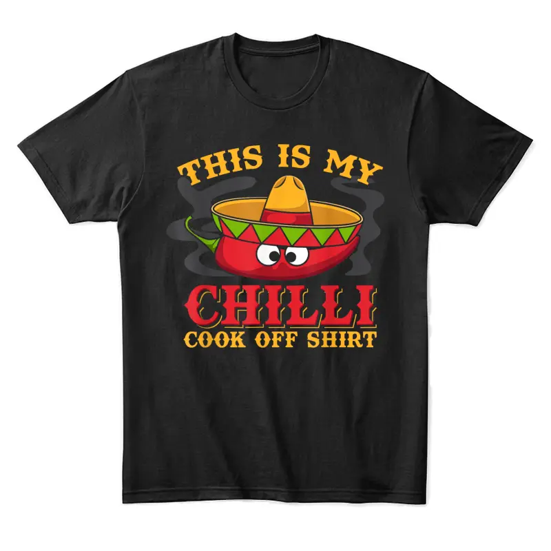 Chili Cook Off Gifts - Chili Cook Off, Chili Cook-Off Unisex Staple T-Shirt