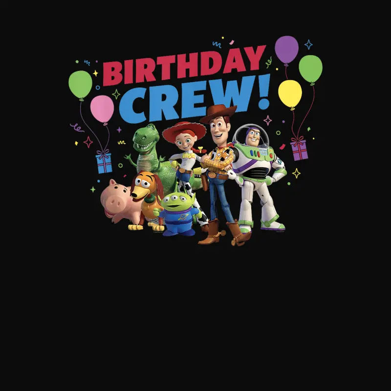 Disney And Pixar’s Toy Story Family Party Birthday Crew Unisex Staple T-Shirt