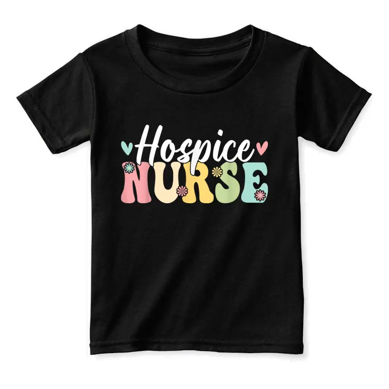 Hospice Nurse Shirt Registered Nurse Rn Emergency Room Nurse Toddler Staple T-Shirt