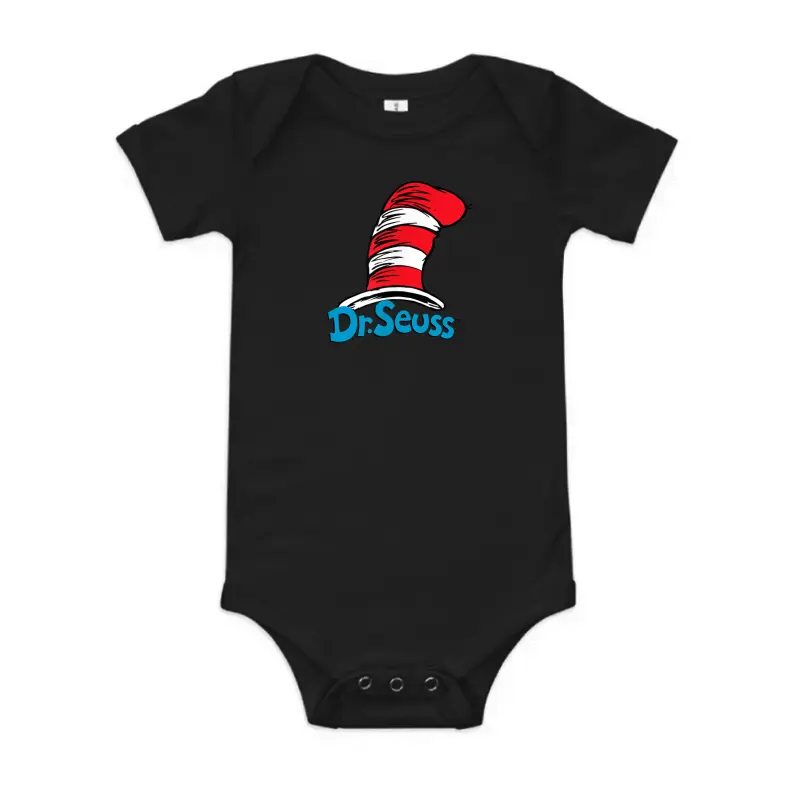 Dr. Seuss Hat Baby Onesie
