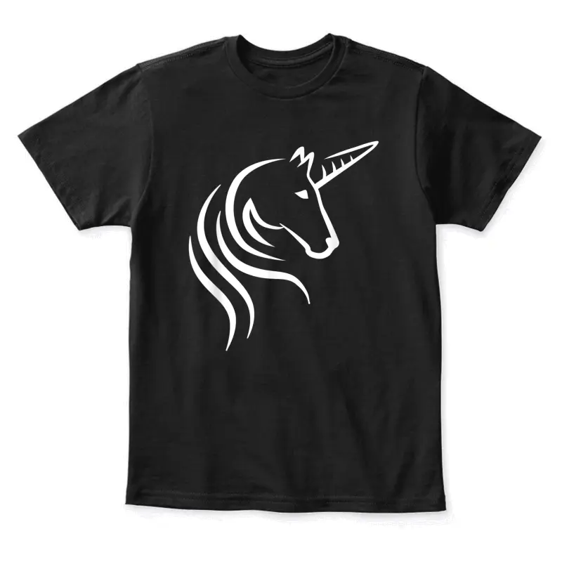 Unicorn Head Youth Staple T-Shirt