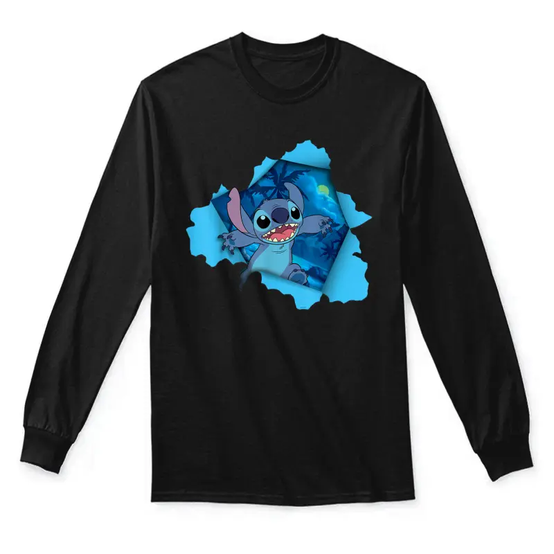 Disney Lilo & Stitch Tropical Breakout Unisex Long Sleeve T-Shirt