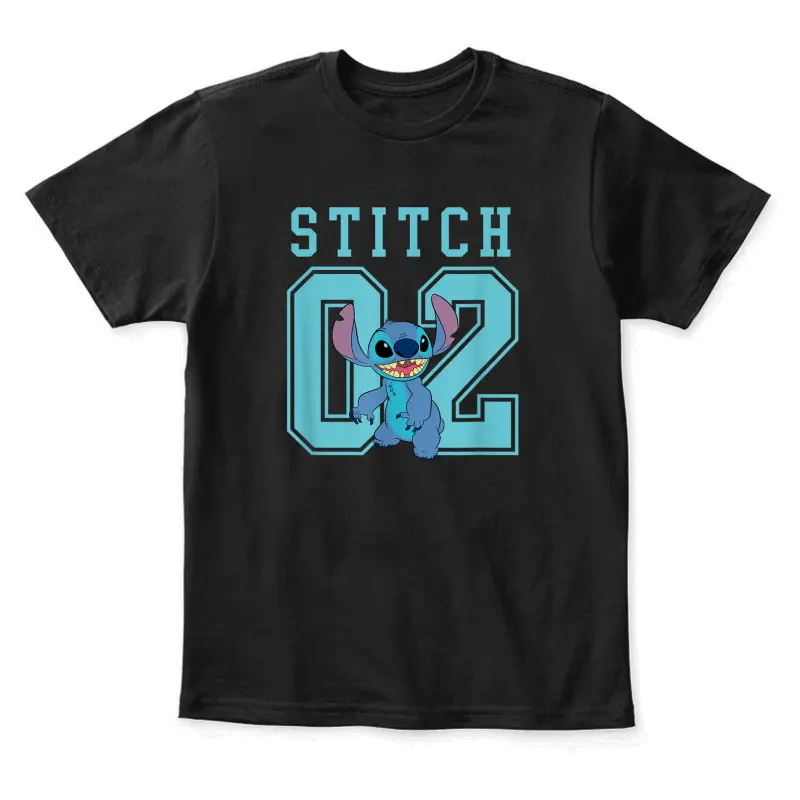 Disney Lilo And Stitch 02 Collegiate Youth Staple T-Shirt