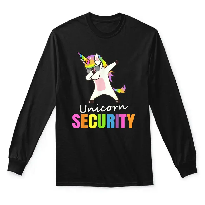 Unicorn Security Unisex Long Sleeve T-Shirt