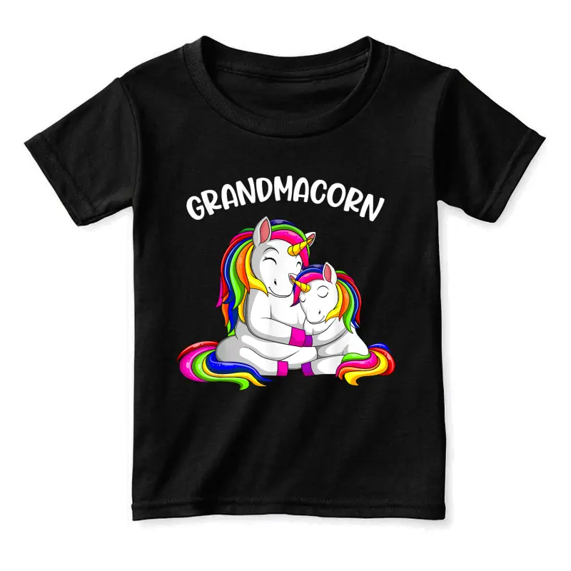 Grandmacorn Unicorn Grandma Mother´s Day Women Toddler Staple T-Shirt