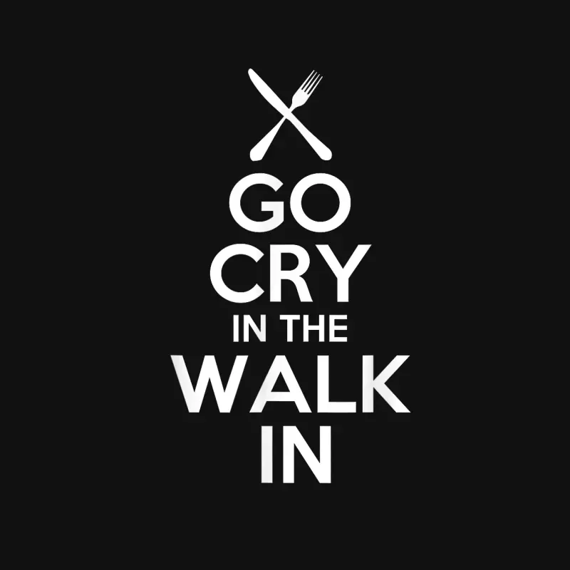 Go Cry In The Walk In T Shirt - Chef T Shirt Cooking T Shirt Baby Onesie