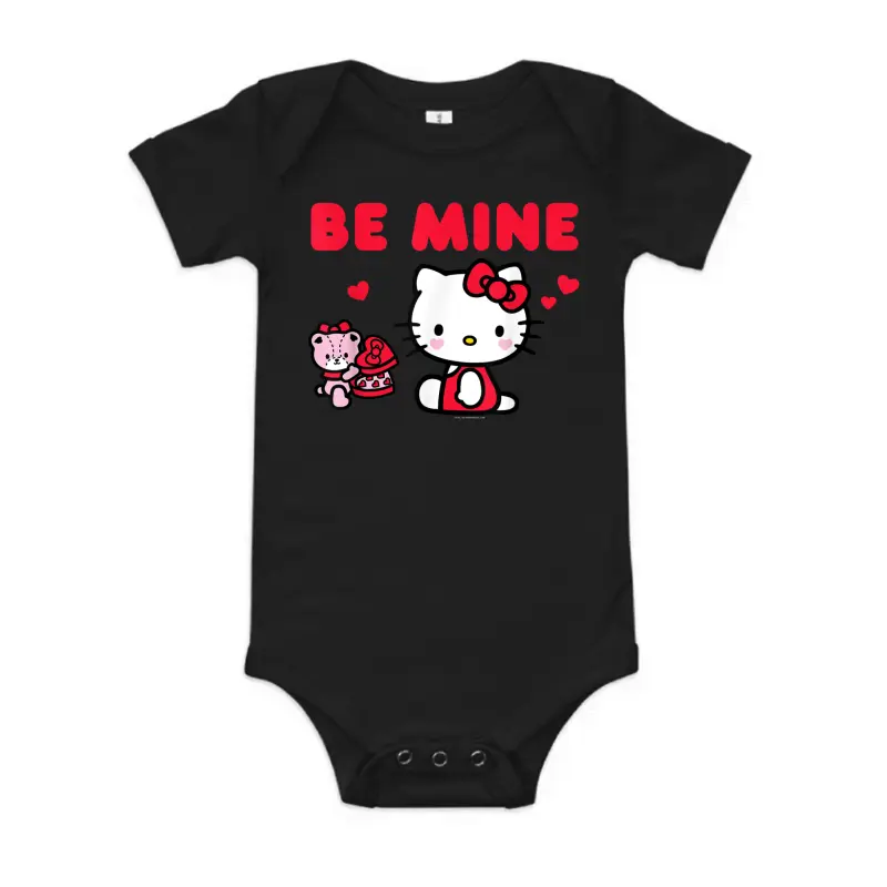 Hello Kitty Be Mine Chocolates Valentine's Baby Onesie