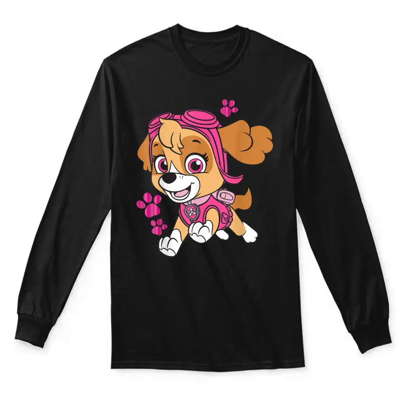 Paw Patrol Skye  T-Shirt Unisex Long Sleeve T-Shirt