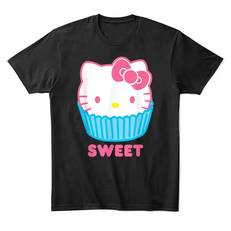 Hello Kitty Sweet Cupcake Unisex Staple T-Shirt