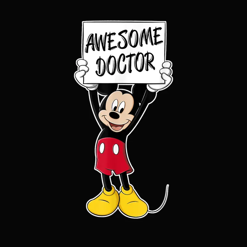 Disney Mickey Mouse Awesome Doctor Toddler Staple T-Shirt