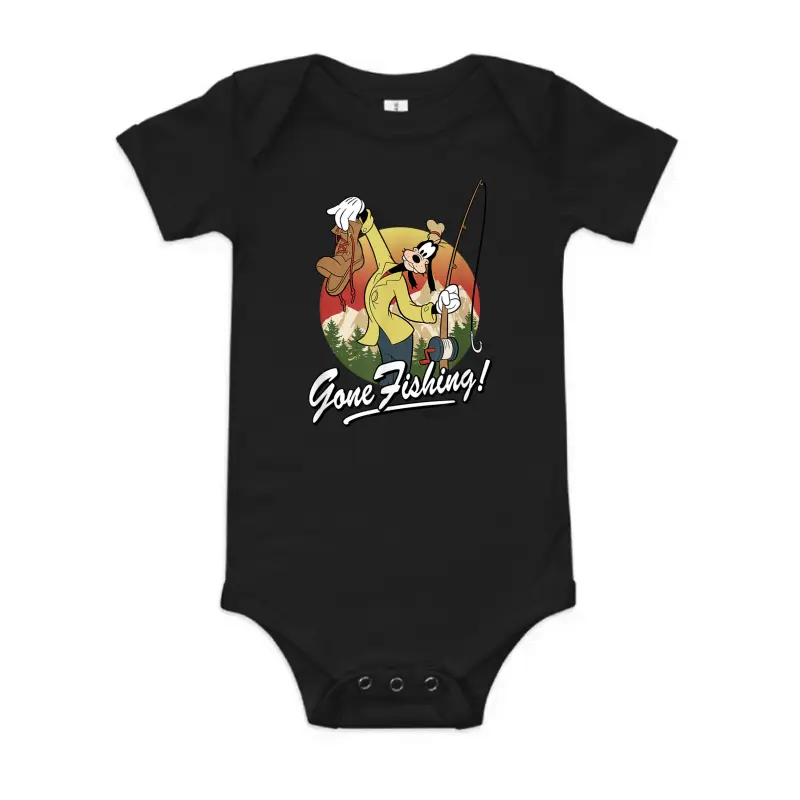 Disney - Goofy Gone Fishing! Baby Onesie