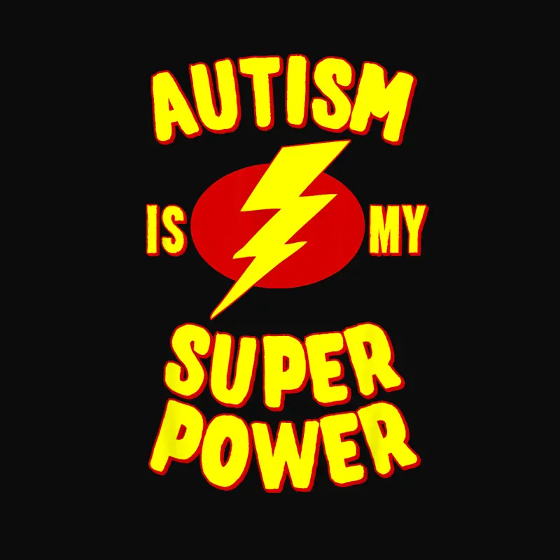 Autism Is My Super Power Unisex Staple T-Shirt
