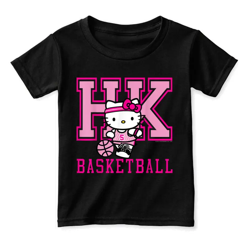 Hello Kitty Basketball Sports Athlete Tee Shirt Toddler Staple T-Shirt