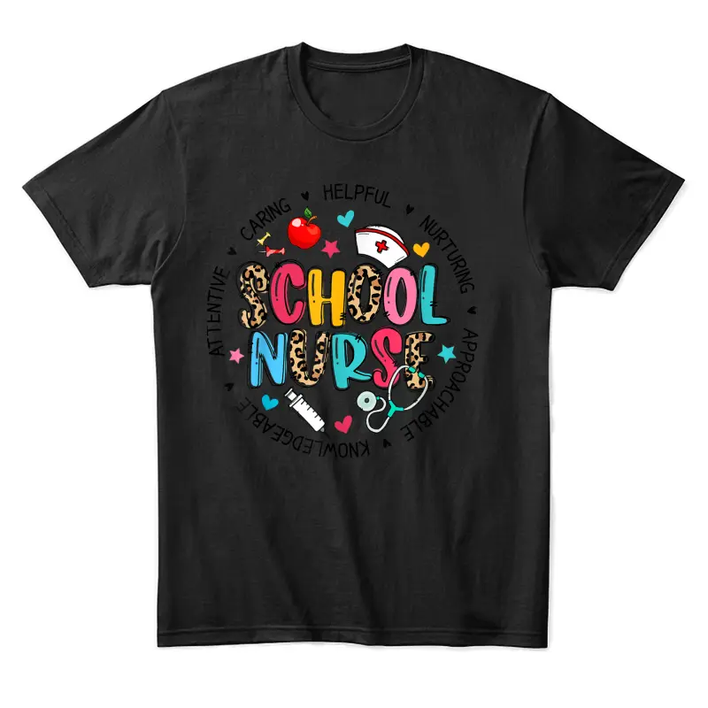 School Nurse Appreciation Back To School Nurse For Women Unisex Staple T-Shirt