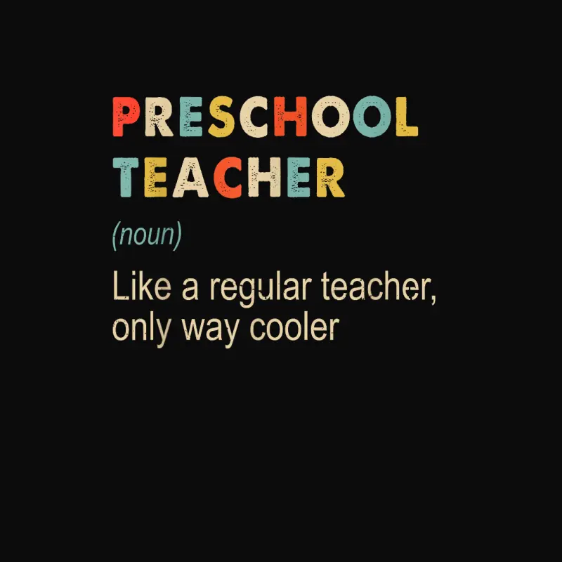 Funny Kindergarten Teacher Definition Unisex Staple T-Shirt