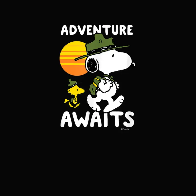 Peanuts - Snoopy Adventure Awaits Toddler Staple T-Shirt