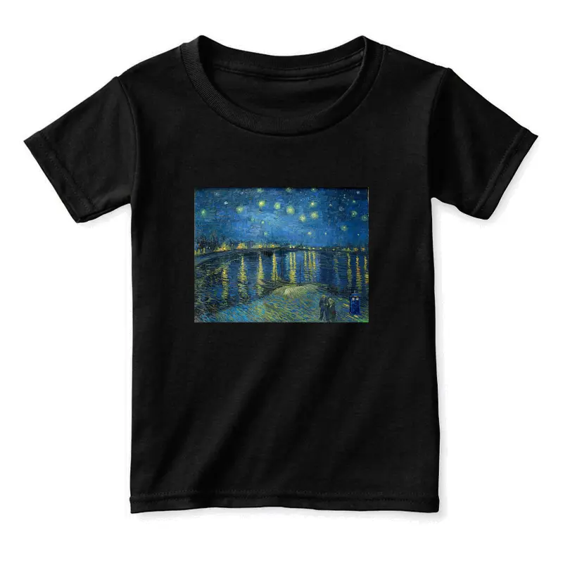 Starry Night Over The Rhone Doctor Visit Toddler Staple T-Shirt