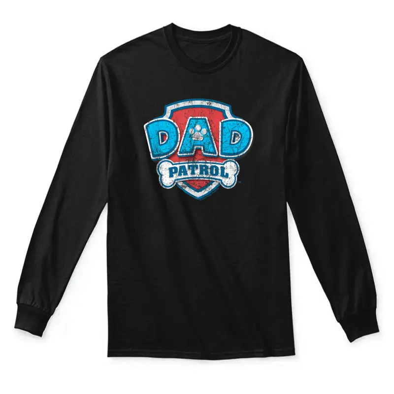 Paw Patrol Father's Day Dad Patrol Unisex Long Sleeve T-Shirt