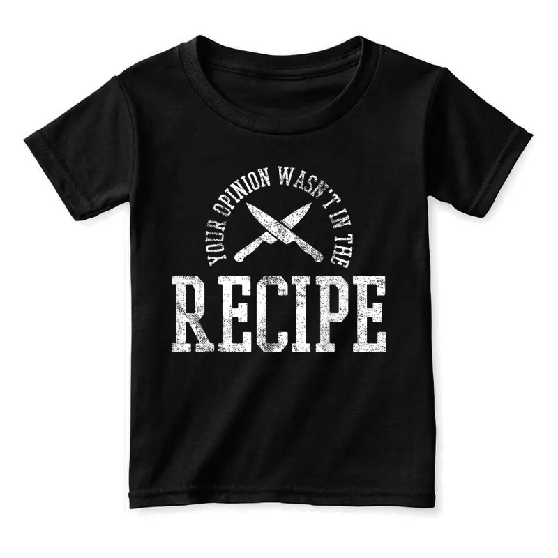 Chef Cook Knife Cooking Sarcastic Toddler Staple T-Shirt