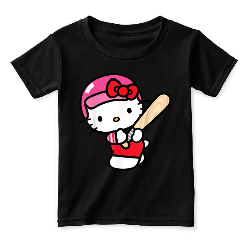 Hello Kitty Baseball Player Tee Shirt Toddler Staple T-Shirt