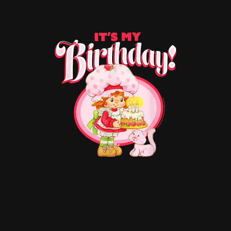 Strawberry Shortcake It's My Birthday Vintage Sweetie Unisex Long Sleeve T-Shirt