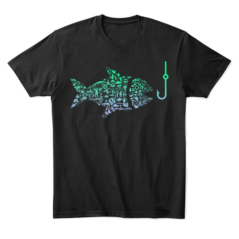 Fishing Gear | Fish Youth Fishing Shirt For Boys Fishing Unisex Staple T-Shirt