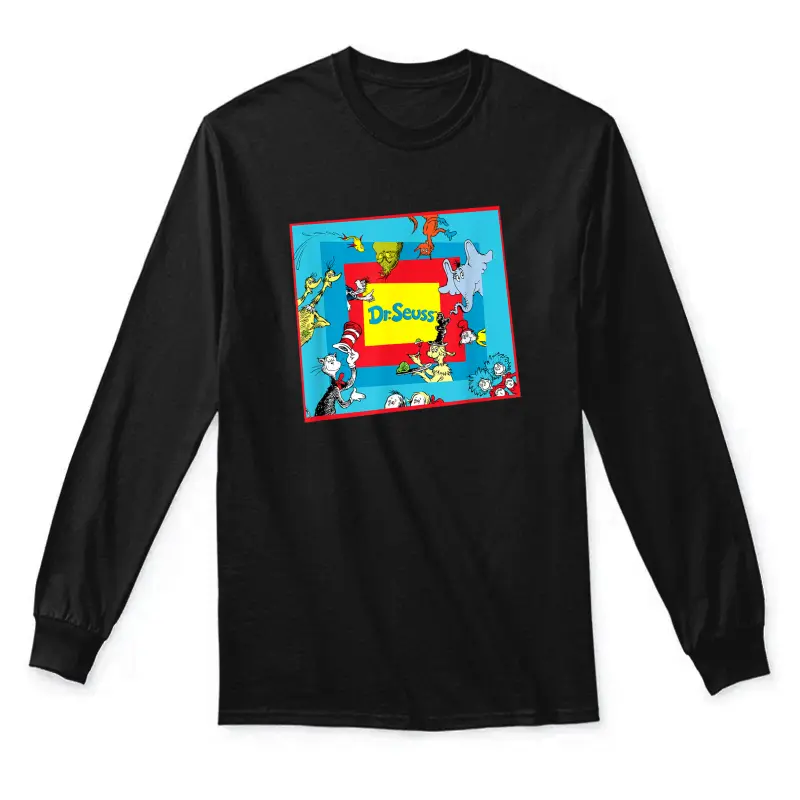Dr. Seuss Character Unisex Long Sleeve T-Shirt