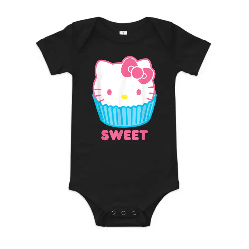 Hello Kitty Sweet Cupcake Baby Onesie